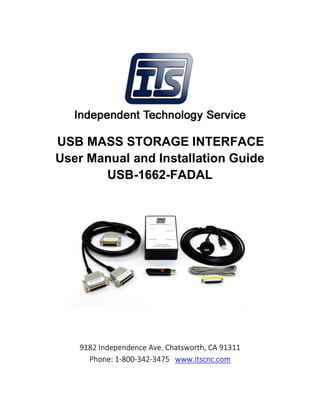 Fadal USB Installation and User Guide | PDF