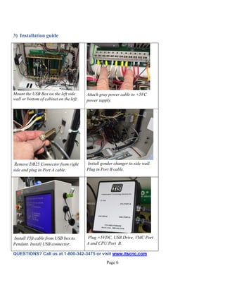 Fadal USB Installation and User Guide | PDF