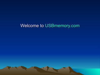 Welcome to  USBmemory.com 