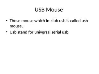 Mouse Usb Example USB Mouse create by muhammad ahmed powerpointpptx.pptx