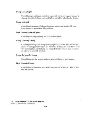 Us boarder patrol sniper program | PDF
