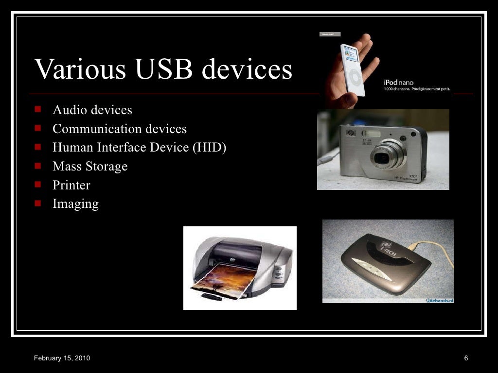 Usb Overview