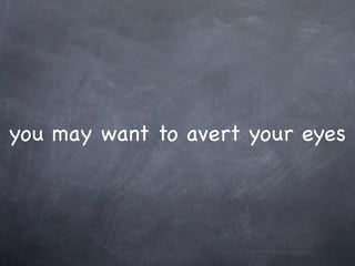 USC Faculty Seminar 1.29.08
