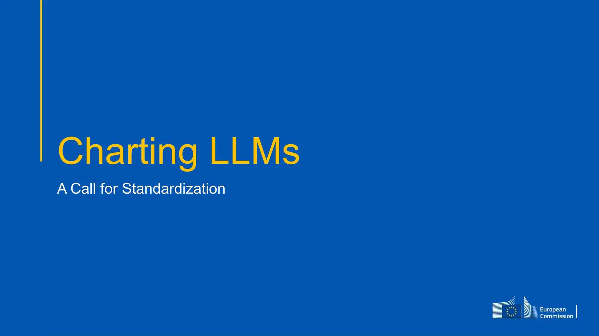 Charting LLMs
A Call for Standardization
 