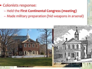 US CH4 American Revolution | PPT