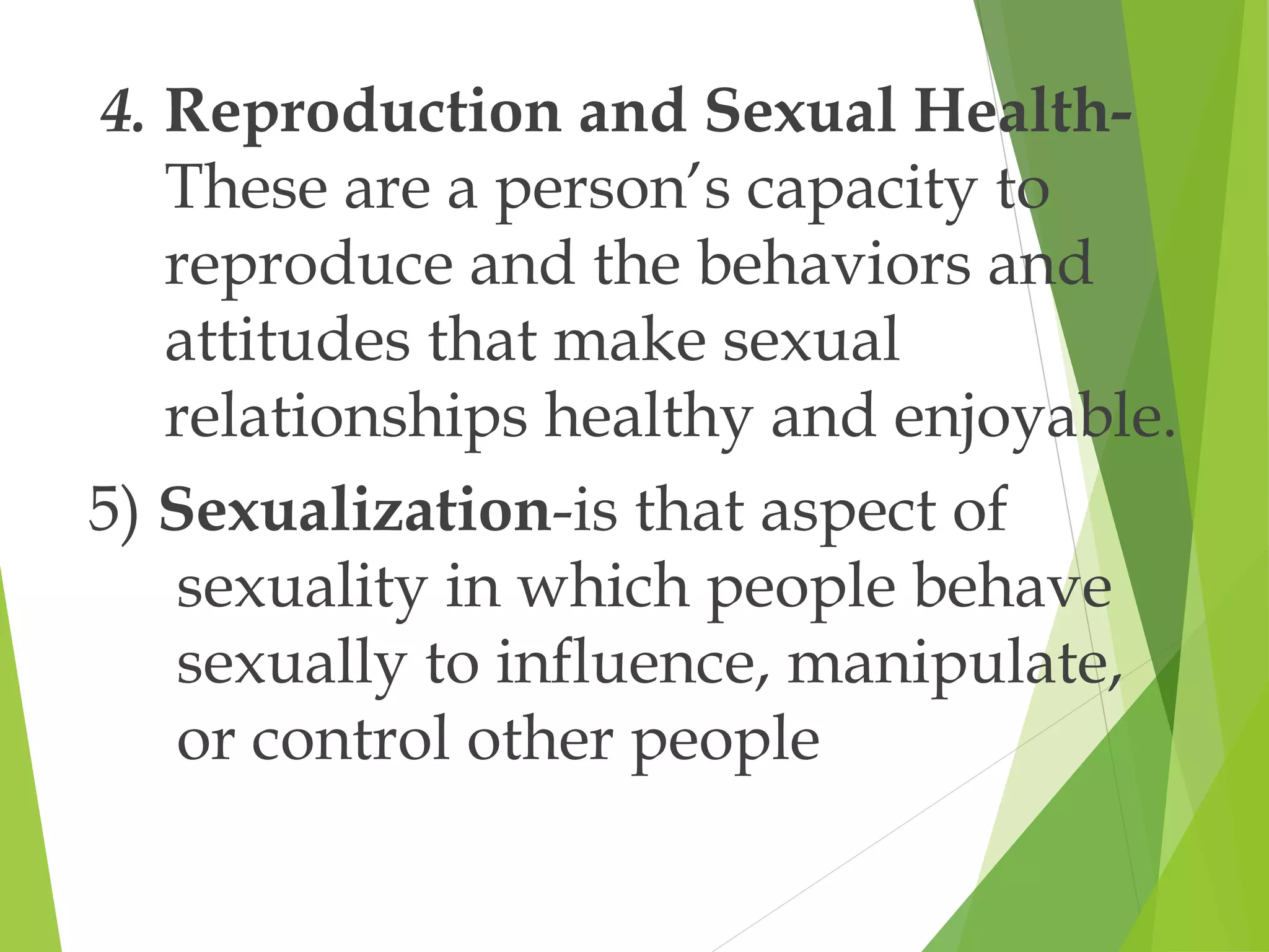 The Physical and Sexual Self | PPTX