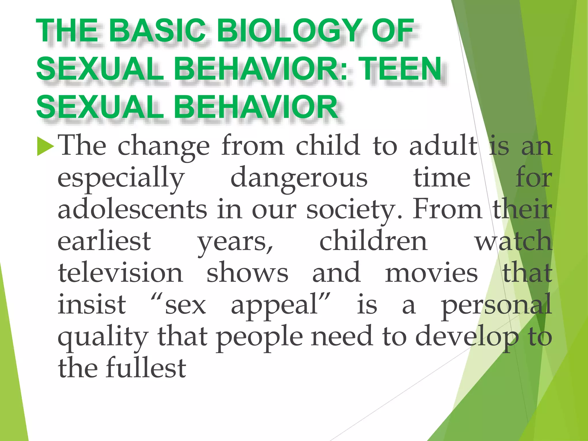 The Physical and Sexual Self | PPTX