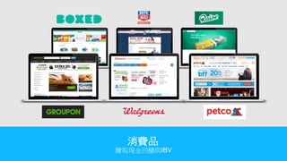 消費品
賺取現金回饋與IBV
 
