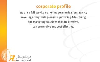 Universal Company Profile