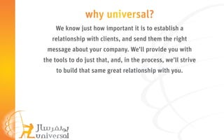 Universal Company Profile