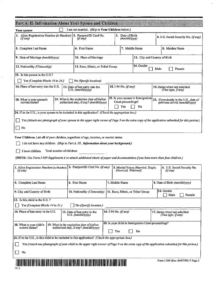 uscis forms 031210 1 i 589 form sample