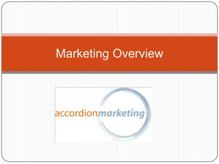 Marketing Overview 