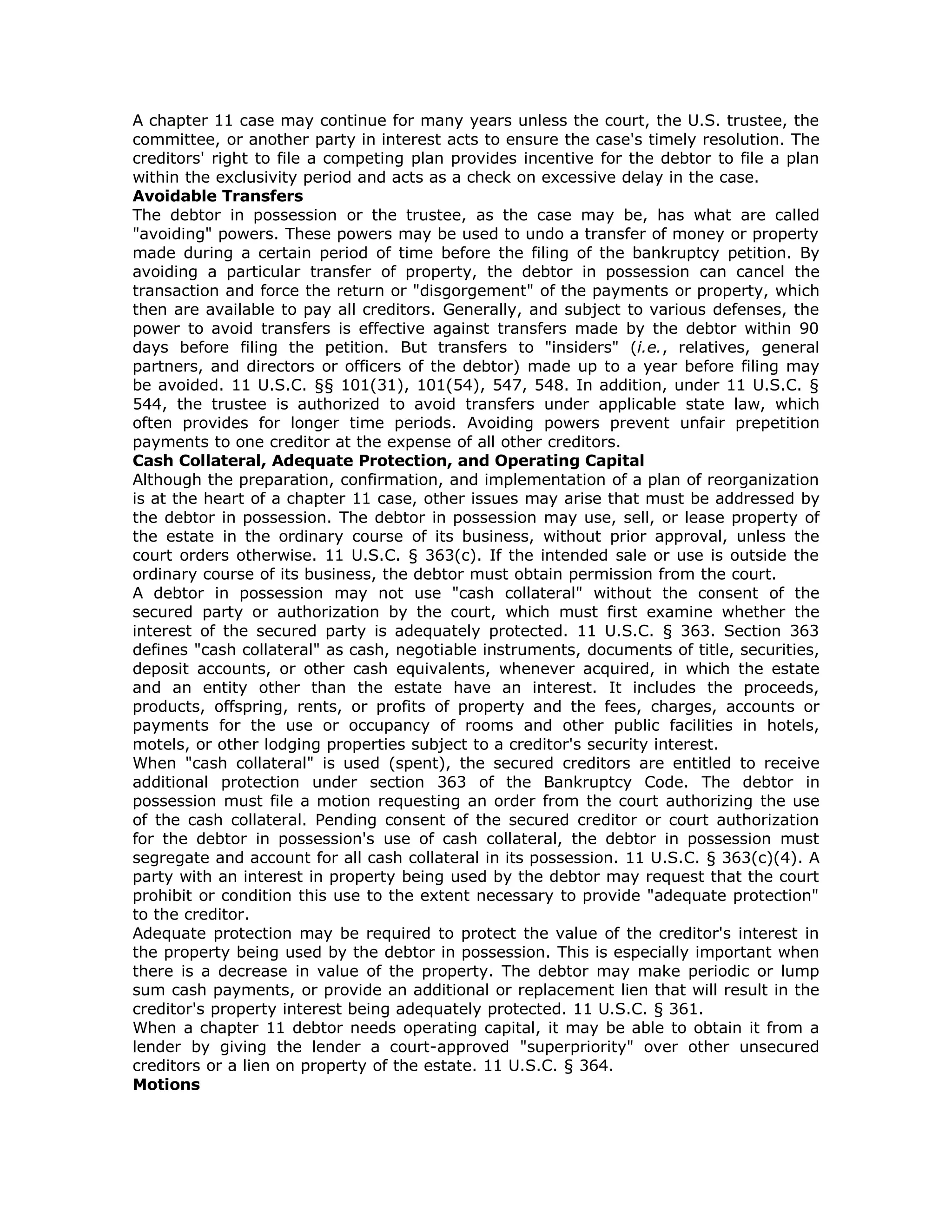 Us Courts Bankruptcy Basics