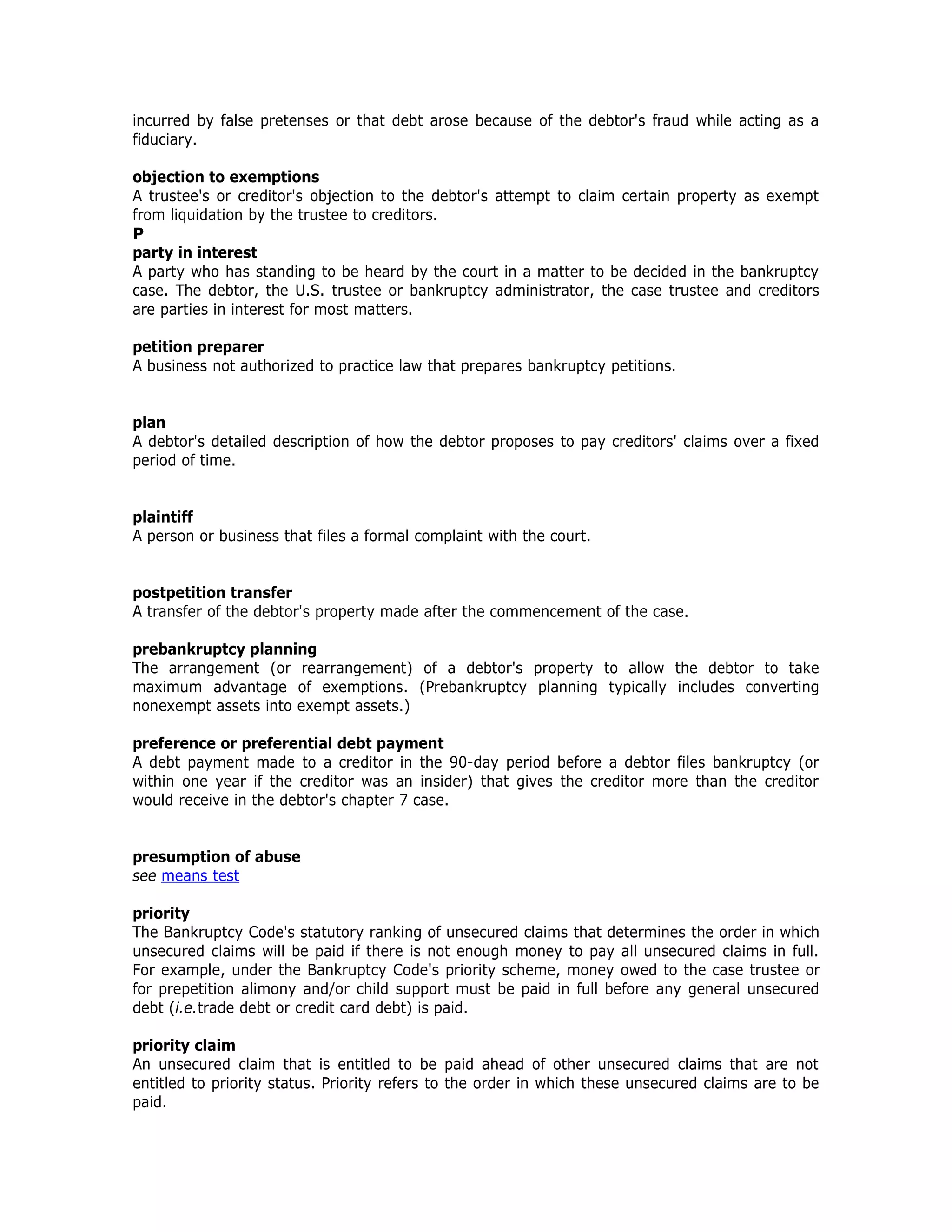 Us Courts Bankruptcy Basics