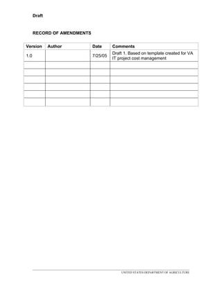 USDA - Test Doc