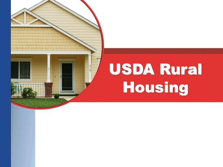 USDA Mortgage Loan Presentation For North and South Carolina