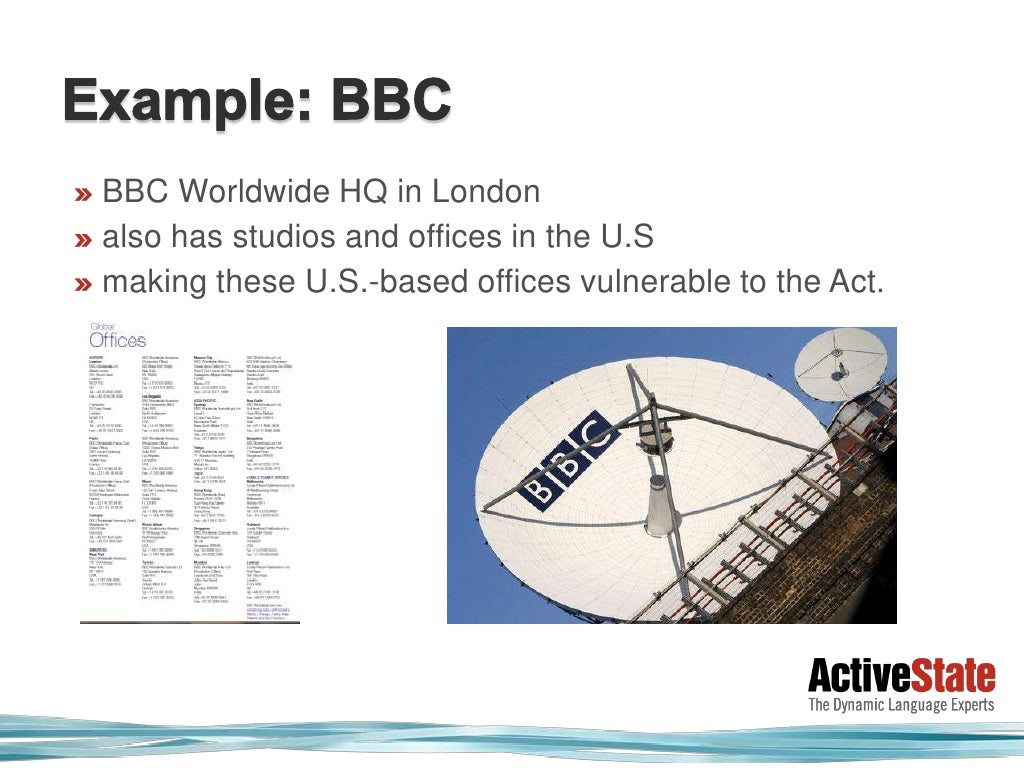 Regulators Examples may restrict the