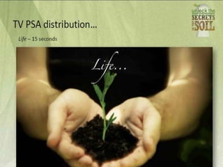 Slide 1
USDA/NRCS Webinar
Local PSA Outreach
Presented by:
Bill Goodwill
NRCS PSA Distributor
Q&A
 