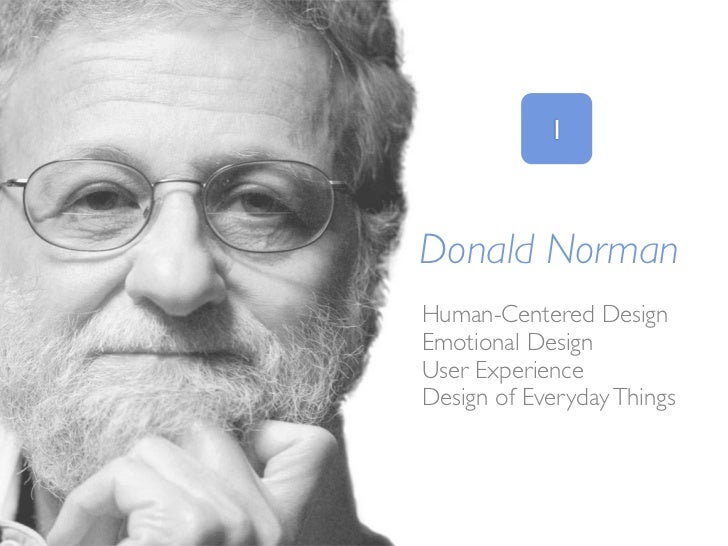 ドナルド・ノーマン  Don Norman  JapaneseClass.jp