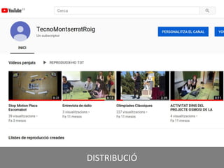 CRÈDIT DE LA PRESENTACIÓDISTRIBUCIÓ
 