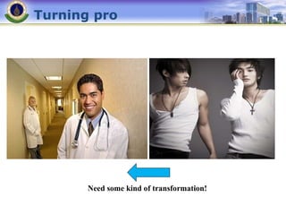 Turning pro  Need some kind of transformation! 