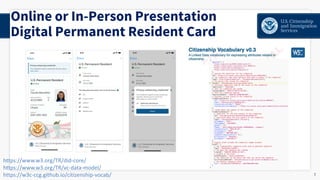US Digital Immigration Credentials Overview | PDF