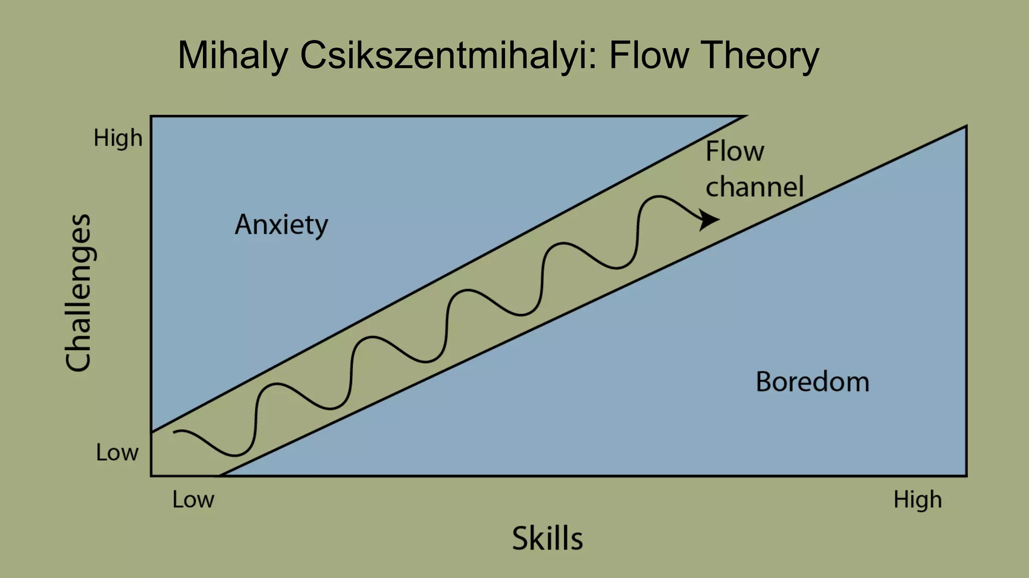 Mihaly Csikszentmihalyi: Flow Theory
 