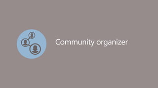 Community organizer
 