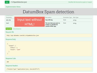Input text without
HTML!
 
