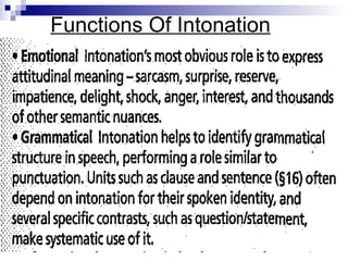 Use Of Stress And Intonation In Newspaper Headings | PPT