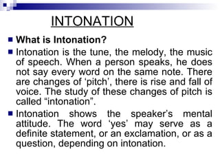 Use Of Stress And Intonation In Newspaper Headings | PPT