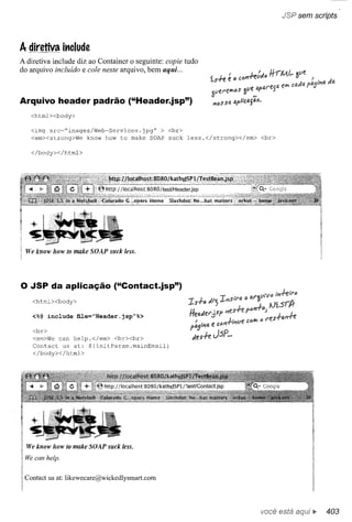 Use a cabeça   jsp & servlets