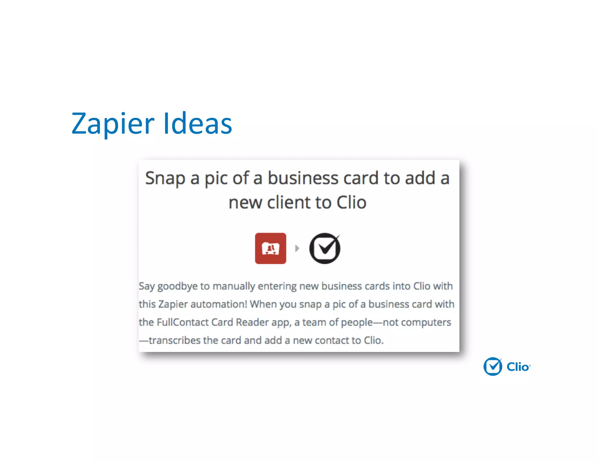 Zapier Ideas
 