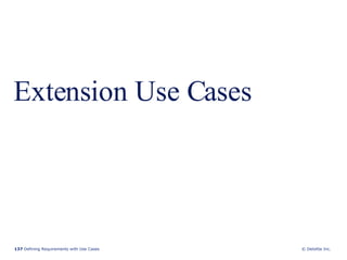 Extension Use Cases 