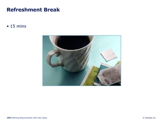 Refreshment Break 15 mins 