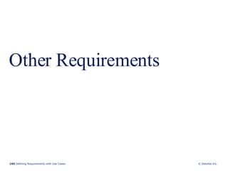 Other Requirements 