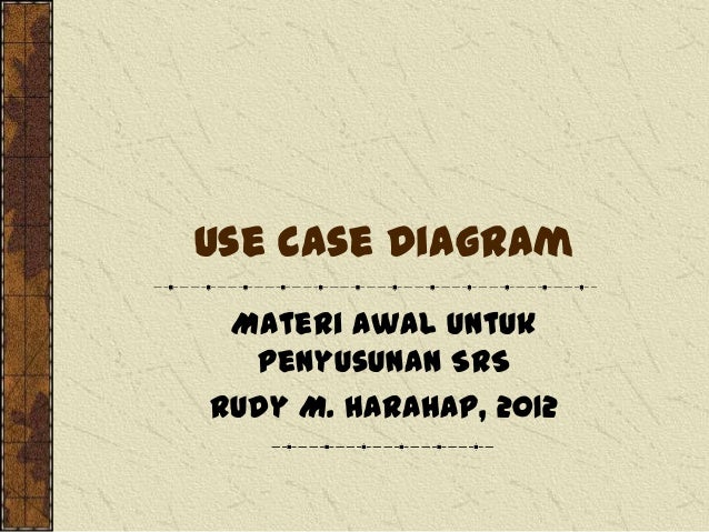 Use case diagram