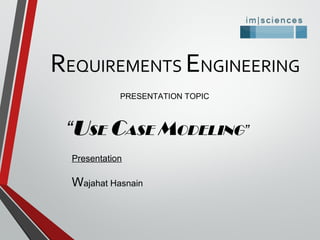 Use case modeling | PPT