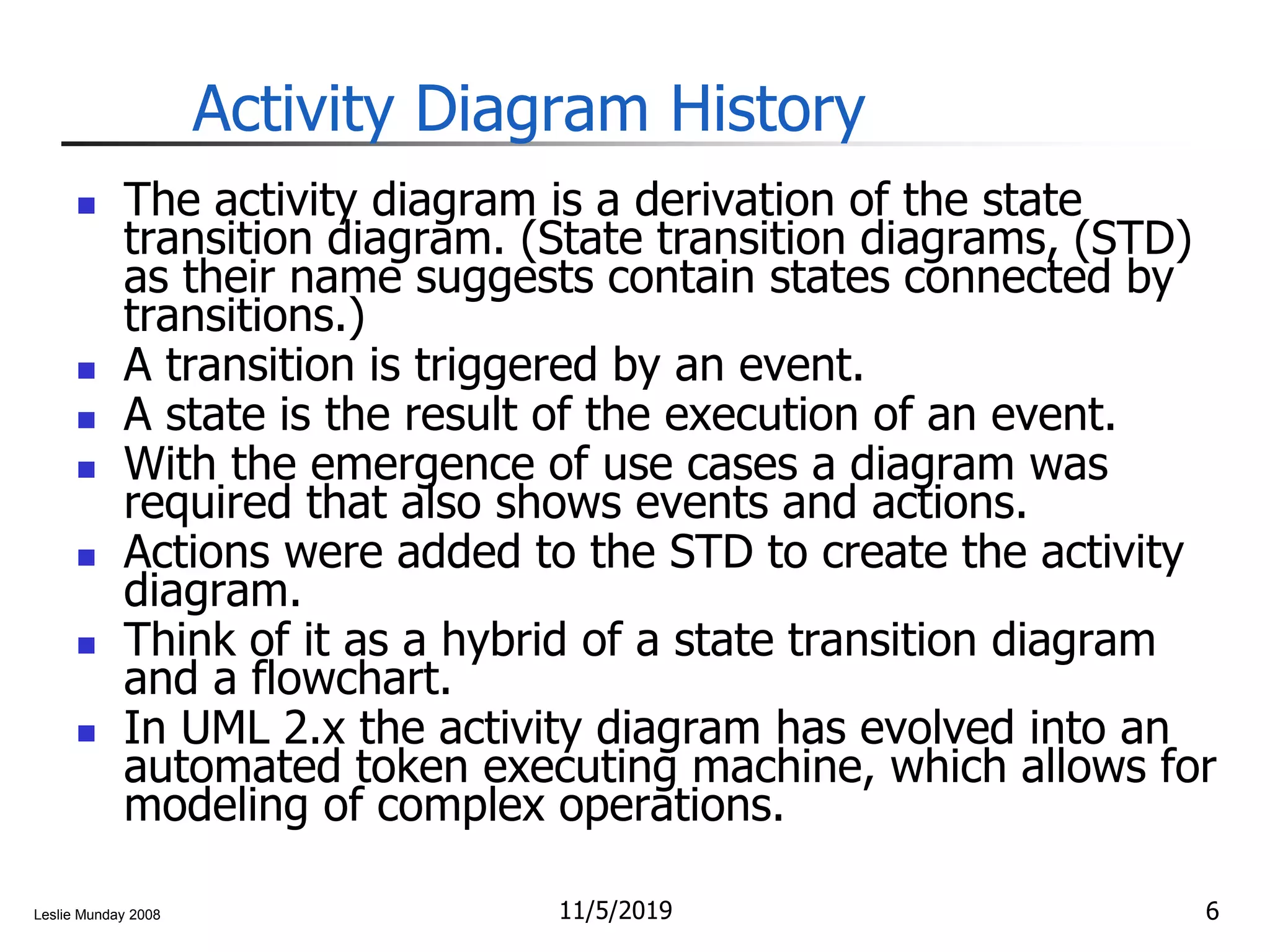 Use Case and Activity Diagrams Modeling Notation | PPT