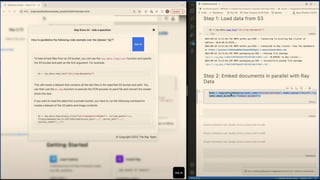 Endless possibilities for AI innovation.
AI app serving & routing
Model training & continuous tuning
Python-native Workspaces
GPU/CPU optimizations
Multi-Cloud, auto-scaling
Anyscale AI Platform
Anyscale Endpoints
LLMs served via API
LLMs fine-tuned via API
Ray AI Libraries Ray Core
Ray Open Source
Serve your LLMs from your Cloud
Fine-tune & customize in your Cloud
Anyscale Private
Endpoints
 