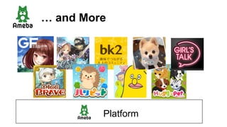 … and More
Platform
 