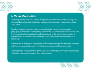 Data Science Use Cases in The Banking and Finance Sector | PDF