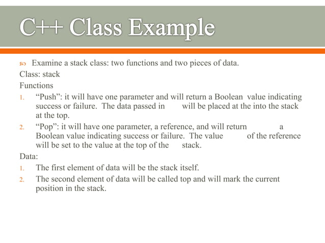 Use Classes with Object-Oriented Programming in C++.ppt