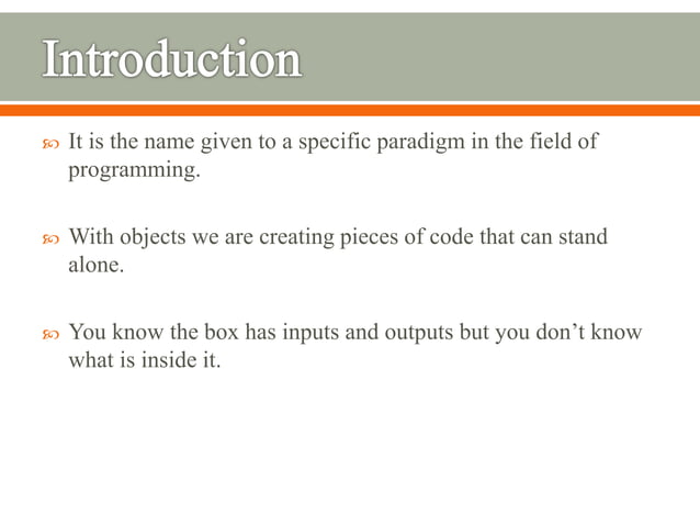 Use Classes with Object-Oriented Programming in C++.ppt