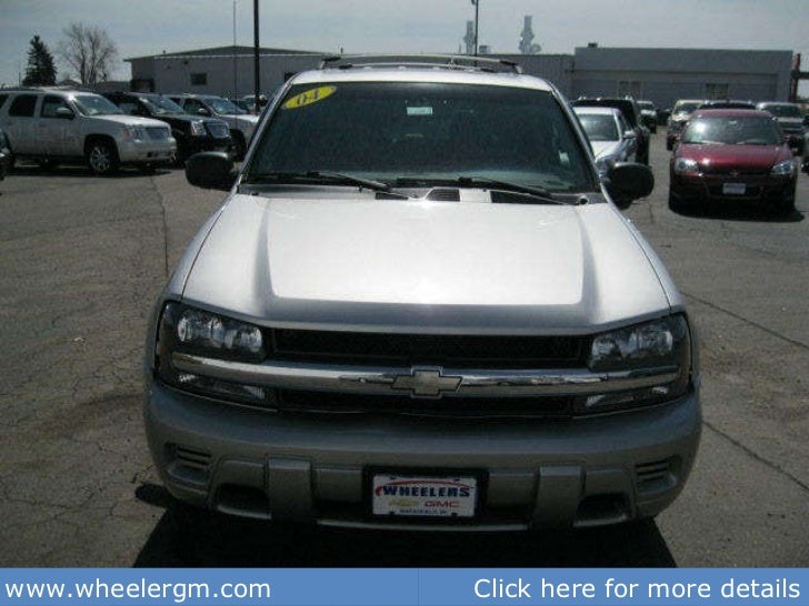 Used 2004 Chevrolet TrailBlazer LS - Wheelers of Marshfield Chevrolet…