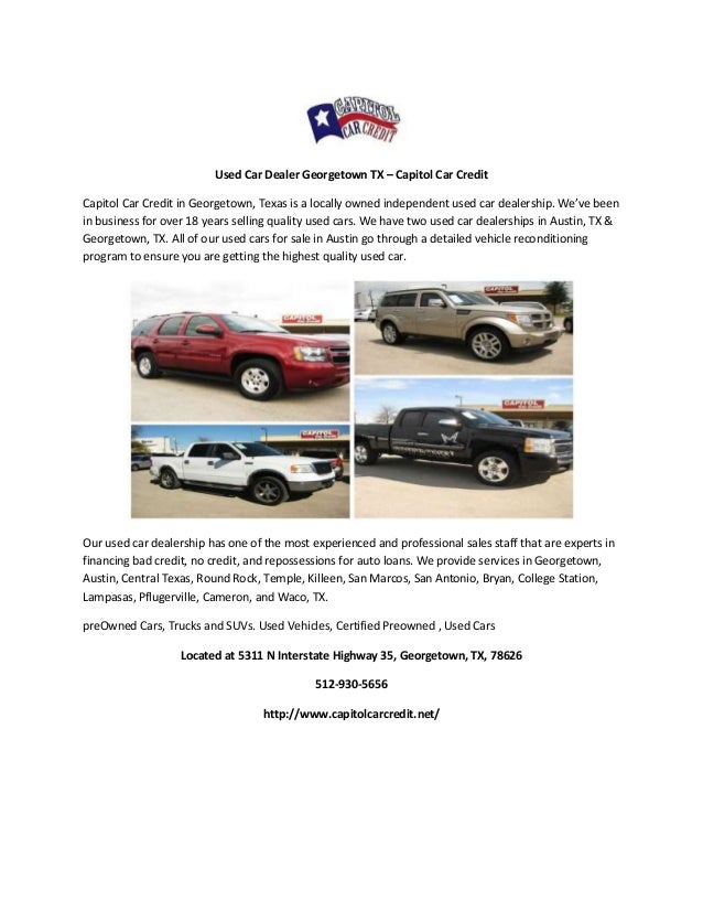College Station Car Dealerships >> Used Car Dealer Georgetown Tx Capitol Car Credit College Station Car Dealerships >> Used Car Dealer Georgetown Tx Capitol Car Credit