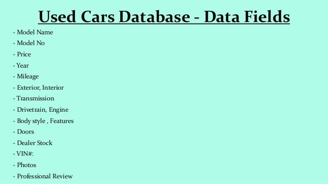 how do dealers price used cars