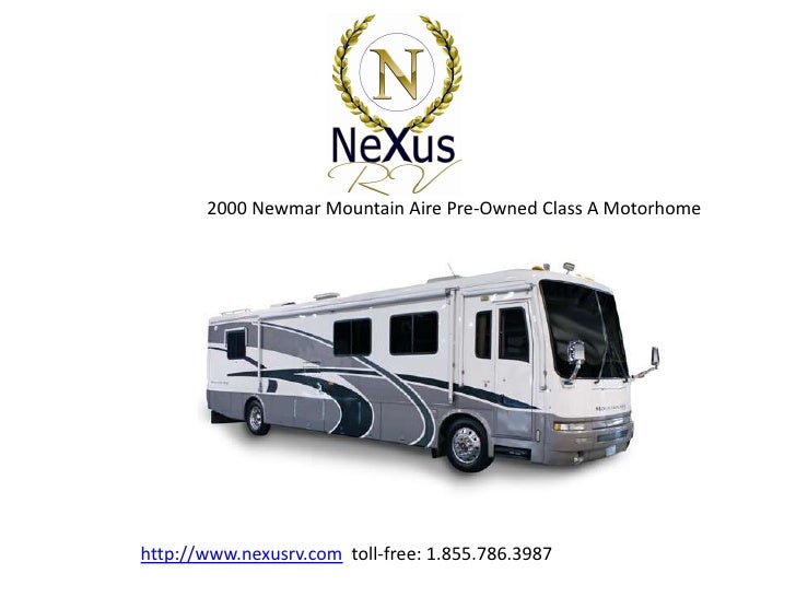 Used Class A Motorhomes For Sale at NeXus RV