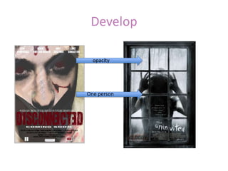 Develop

  opacity




One person
 