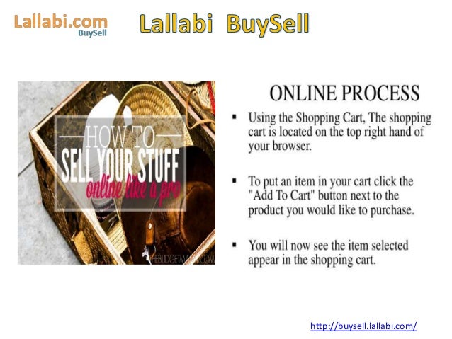 Used items to buy sell, second hand products for sale